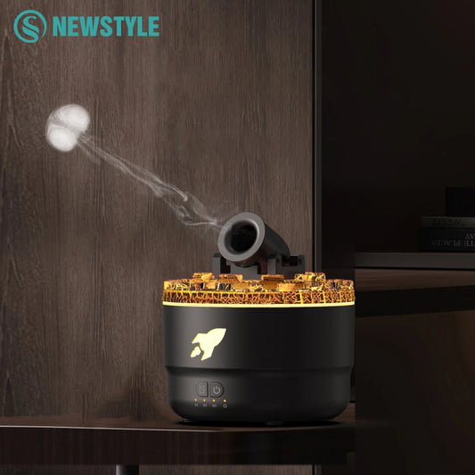 💥 Humificador Cañón de Humo 2025 – Aro de Humo y Aromaterapia Innovadora